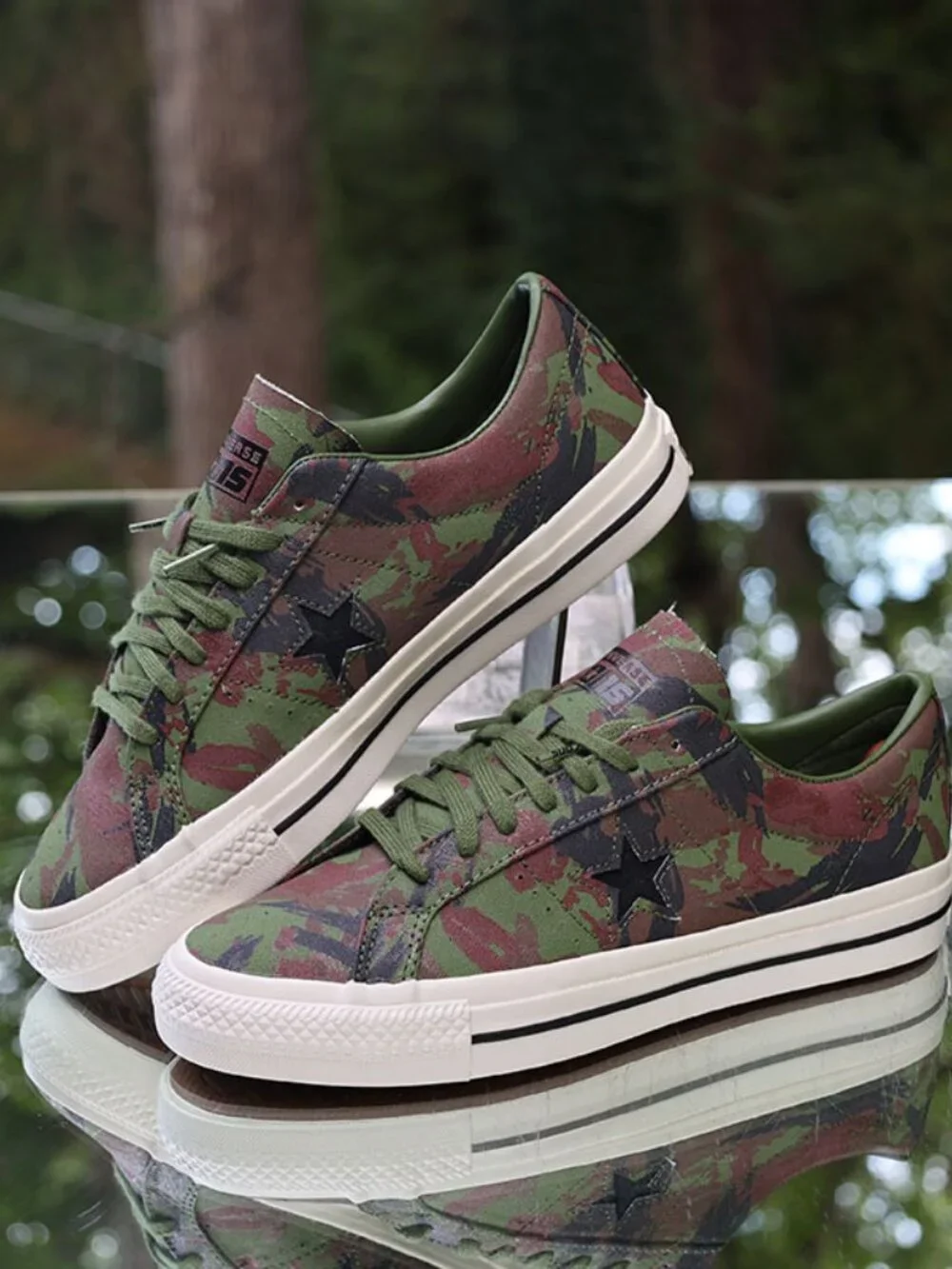 Converse One Star Pro Low Brushstroke Camo - Picture 14 of 14